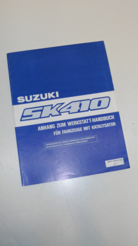 Werkstatthandbuch Anhang Werkstatt-Handbuch Katalysator passt an Suzuki SK410