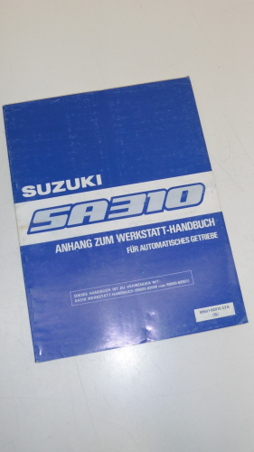 Werkstatthandbuch Anhang Werkstatt automatisches Getriebe passt an Suzuki SA310