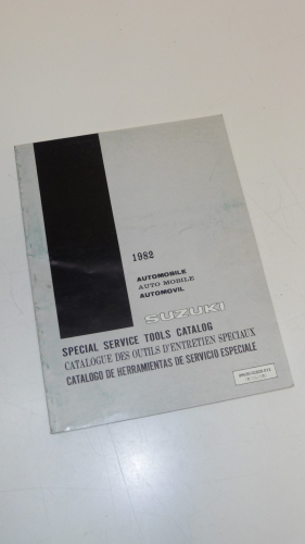 Werkzeugkatalog Buch special service tools catalog automobile passt an Suzuki