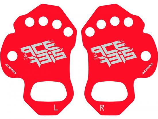 Handflchenschutz S/M Handschuhe palm protector Enduro Cross Mx Sumo Offroad rot