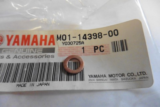 Scheibe Kupferdichtung Vergaser gasket passt an Yamaha Tw 125 M01-14398