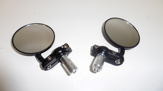 Spiegelpaar Lenkerendenspiegel mit Gelenk mirror passt an Ktm passt an Honda