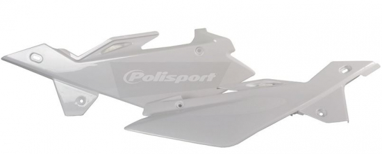 Seitenverkleidung Abdeckung side panels passt an Husqvarna Tc 250 450 05-07 wei