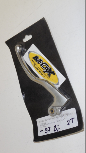 Kupplungshebel M-Cax Domino 8 mm clutch lever passt an 2-Takt-Modelle 1997 silb