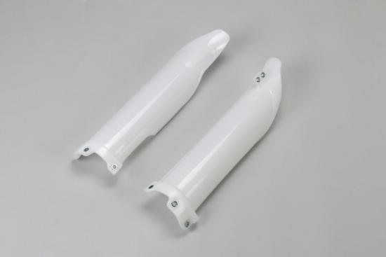 Gabelschutz Gabelprotektoren fork passt an Kawasaki Kxf Kx250f Kx450f 09-25 wei