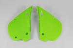 Seitenverkleidung Heckverkleidung side panels passt an Kawasaki Kx 80 91-97 grn