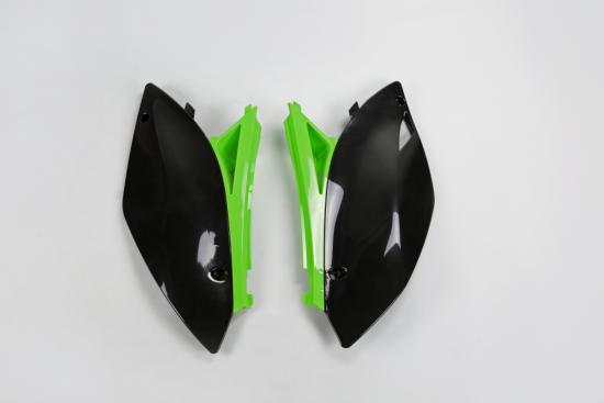 Seitenverkleidung Heckverkleidung side panels fr Kawasaki Kxf 250 09-12 gr