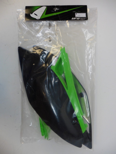 Seitenverkleidung Heckverkleidung side panels fr Kawasaki Kxf 250 450 09-12 gr