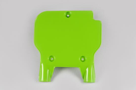 Startnummerntafel Verkleidung number plate cover fr Kawasaki Kx 80 91 - 97 grn