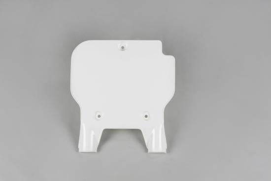 Startnummerntafel Verkleidung number plate cover fr Kawasaki Kx 80 91-97 wei