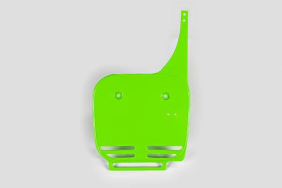 Startnummerntafel Verkleidung number plate cover fr Kawasaki Kx 60 84 - 04 grn