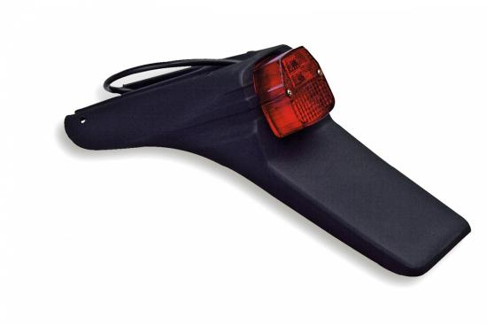 Kennzeichenhalter universal Nummerntafeltrger Rcklicht Enduro Cross Sumo sw