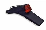 Kennzeichenhalter universal Nummerntafeltrger Rcklicht Enduro Cross Sumo sw