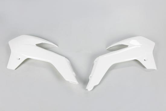 Khlerverkleidung Tankspoiler radiator scoops passt an Ktm Sx 85 13-17 wei