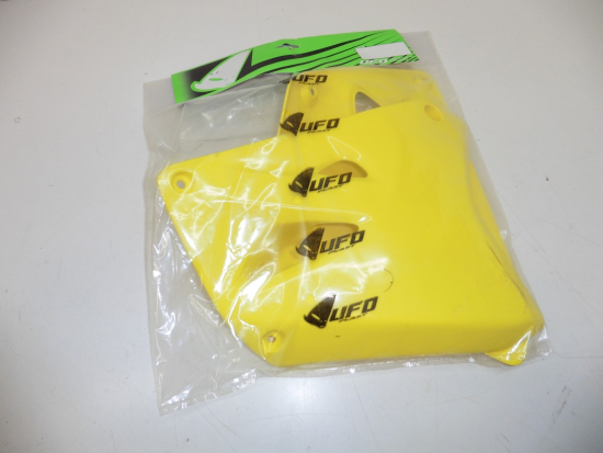 Tankverkleidung Khlerabdeckung radiator scoops fr Suzuki Rm 125 250 01-10 gelb