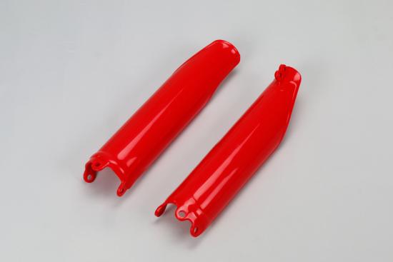 Gabelschutz Gabelprotektoren fork guards passt an Honda Crf 250 450 R 14-18 rot