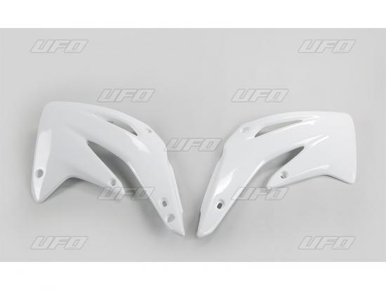 Tankverkleidung Khlerabdeckung radiator scoops cover fr Honda Cr 85 03-07 wei