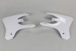 K�hlerverkleidung Tankspoiler radiator scoops passt an Yamaha Yzf 250 03-05 wei�