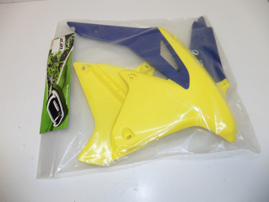 Tankverkleidung Khlerabdeckung scoops passt an Suzuki Rmz 450 08-17 gelb-blau