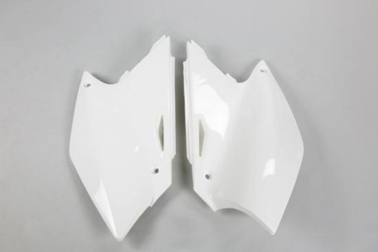 Seitenverkleidung Abdeckung side panels passt an Kawasaki Kxf Kx250f 04-05 wei