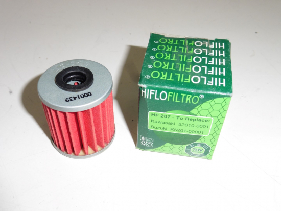 lfilter Hiflofiltro oilfilter Kawasaki fr Suzuki Rmz Beta HF-207 52010-0001