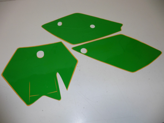 Dekorsatz Startnummernuntergrund Aufkleber Sticker cover Ktm Sx 200 250 450 gr