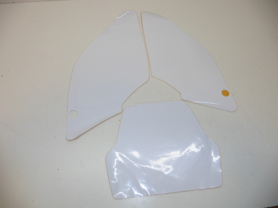 Dekorsatz Startnummernuntergrund Aufkleber Sticker cover Honda Cr 450F 04 w