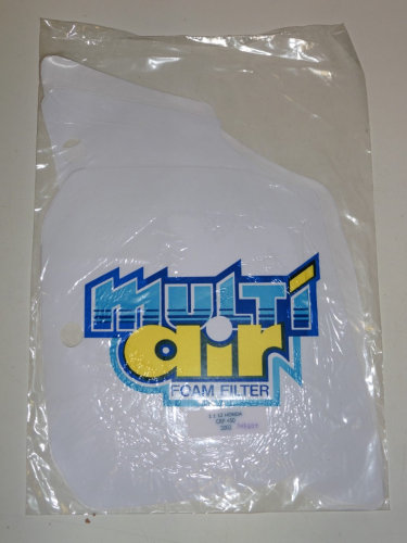 Dekorsatz Startnummernuntergrund Aufkleber Sticker cover Honda Crf 450 02 wei