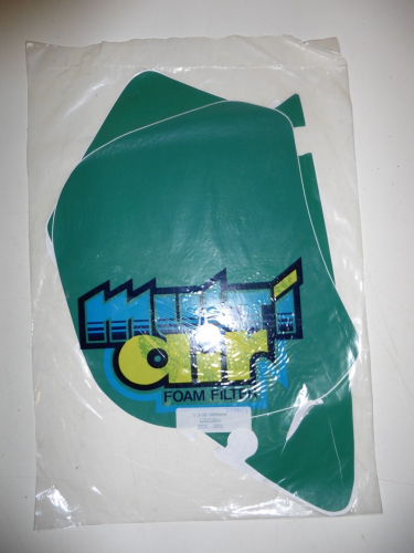 Dekorsatz Startnummernuntergrund Aufkleber passt an Yamaha Yz 125 250 00-01 gr�n