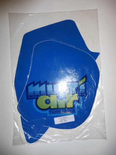 Dekorsatz Startnummernuntergrund Aufkleber passt an Yamaha Yz 250 125 00-01 blau