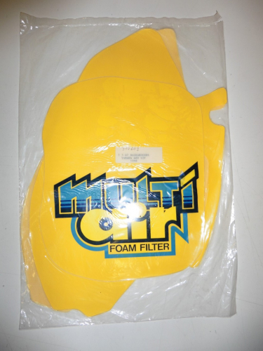 Dekorsatz Startnummernuntergrund Aufkleber passt an Yamaha Yzf 400 1998 gelb