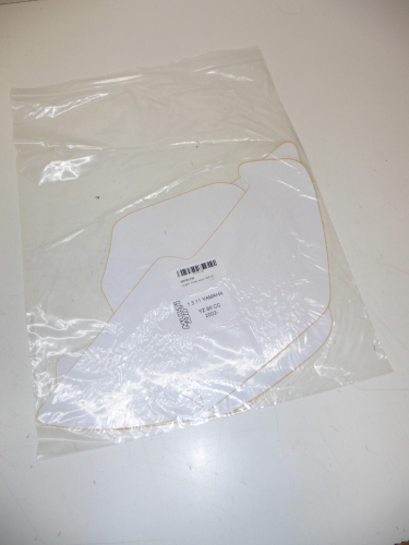 Dekorsatz Startnummernuntergrund Aufkleber passt an Yamaha Yz 85 2002 wei