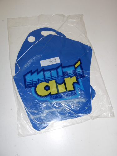 Dekorsatz Startnummernuntergrund Aufkleber Sticker cover Ktm Lc4 Cross 96-99 bl