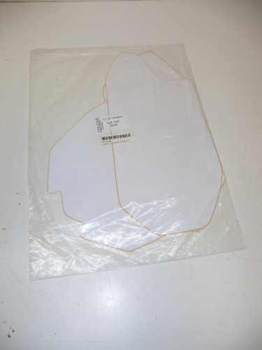 Dekorsatz Startnummernuntergrund Aufkleber passt an Yamaha Yzf Yz450f 2010 wei