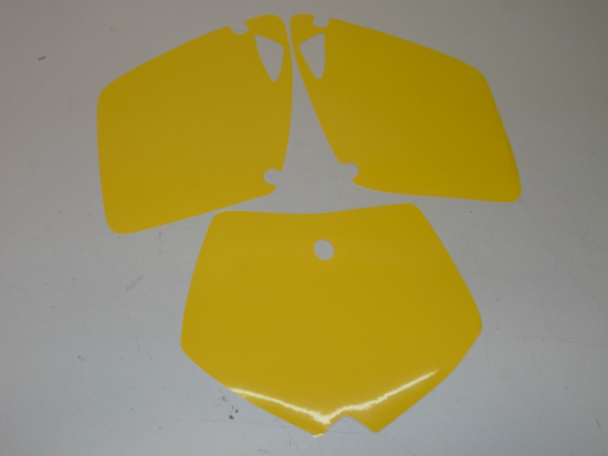 Dekorsatz Startnummernuntergrund Aufkleber Sticker passt an Ktm Sx 250 99-02 ge