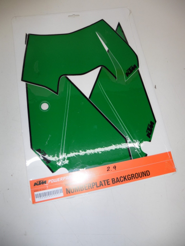 Dekorsatz Startnummernuntergrund Aufkleber Sticker Ktm Exc Xc 78008088000 67