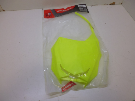 Startnummerntafel Verkleidung number plate passt an Suzuki Rmz 250 450 2019 gelb