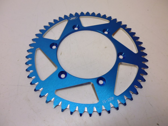 Kettenrad 51 Zhne sprocket passt an Yamaha Yz Yzf Wrf 250 400 426 99-17 blau