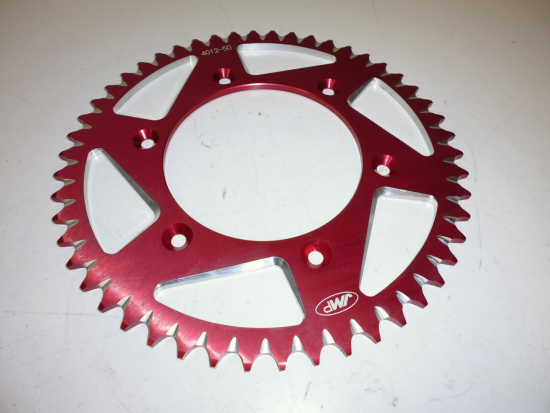 Kettenrad kein Ritzel Kettensatz sprocket Z=50 fr Honda Cr 125 Crf 250 450 rot