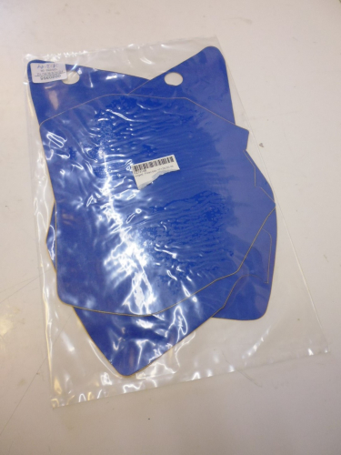 Dekorsatz Startnummerngrund Aufkleber passt an Yamaha YZ 125 250 2006 blau