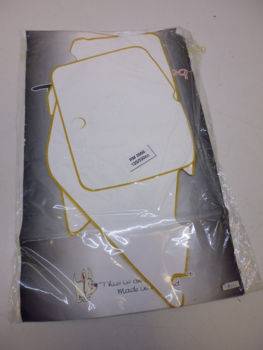 Dekorsatz Startnummernuntergrund Aufkleber Sticker Dirt dog fr Suzuki Rm 125 w
