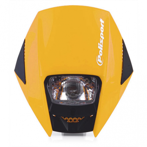 Lichtmaske Exura Lampenmaske Scheinwerfer headlight passt an Suzuki gelb
