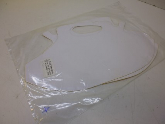 Dekorsatz Startnummernuntergrund Aufkleber passt an Yamaha Yz Yzf 80 94-99 wei