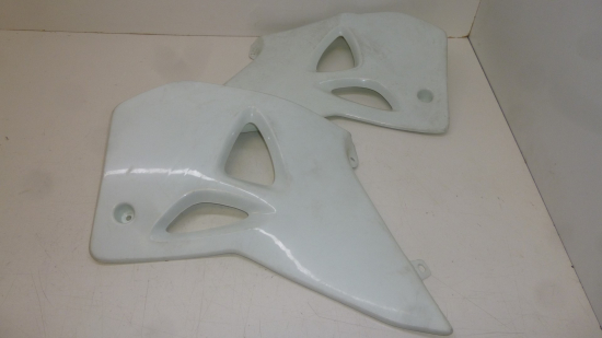 Tankverkleidung Khlerabdeckung scoops passt an Ktm 4-Takt 400-620 96-97 wei