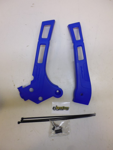 Rahmenschutz Rahmenprotektor frame guard passt an Yamaha Yz 125 250 05-19 blau