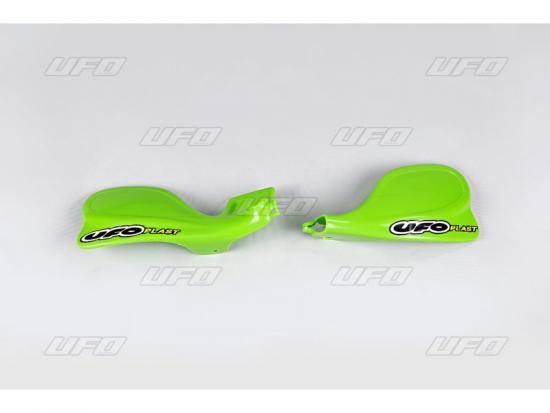 Handprotektoren Handschützer handguards für Kawasaki Kx 125 250 00-07 grün