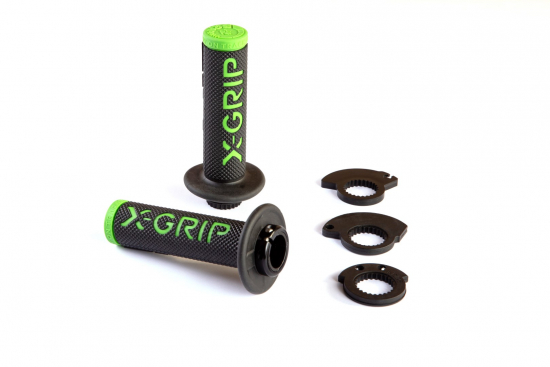 Griffgummi X-Grip Braaaap Lock-On-Griffe Handgriffe Klemmgriffe Enduro sw-grn