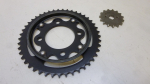 Kettenrad Fangblech Ritzel 45 15 Zhne sprocket passt an Honda Mtx 80 Rs 1987 sw