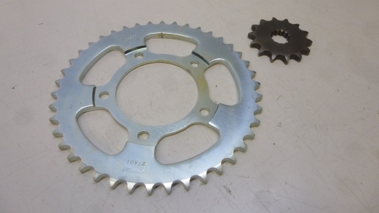 Kettenrad Ritzel 42 14 Zhne sprocket passt an Suzuki Gsx 750 R 1985 silber