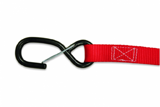 Spanngurt 35 mm 2 Stck Spannband Tie Downs Enduro Mx Cross Sumo Offroad rot